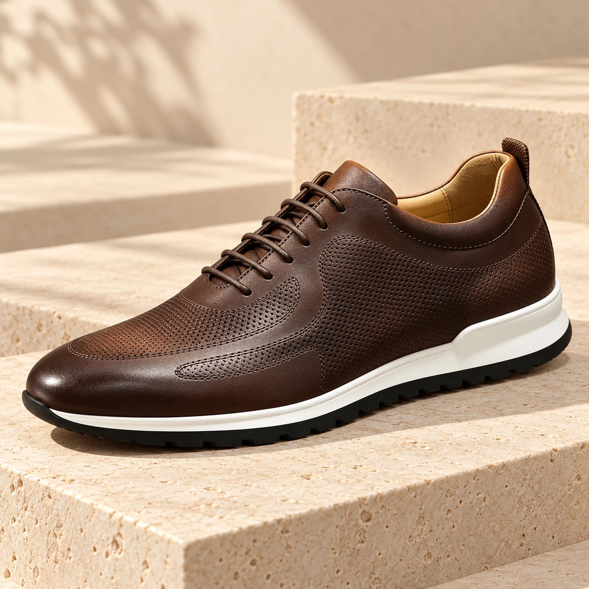 Oswin Sneakers Dark Brown primary