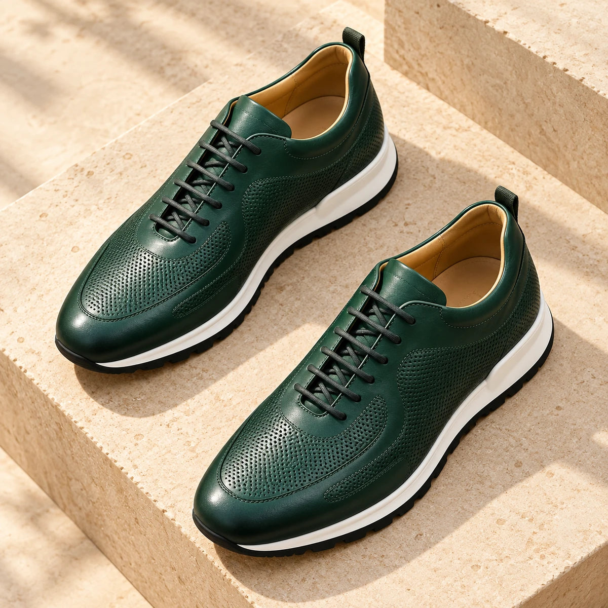 Oswin Sneakers Green editorial