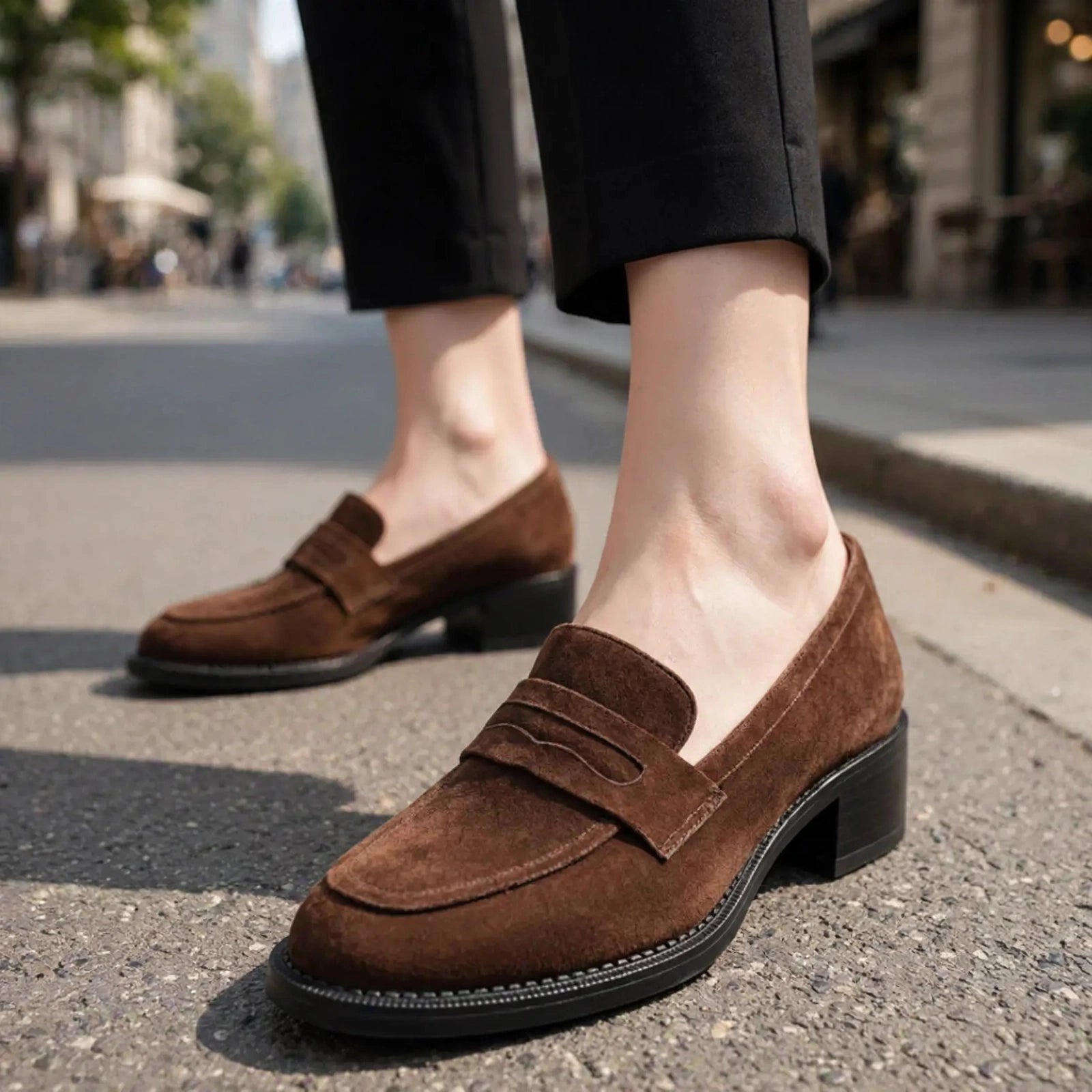 Sienna Suede Loafers