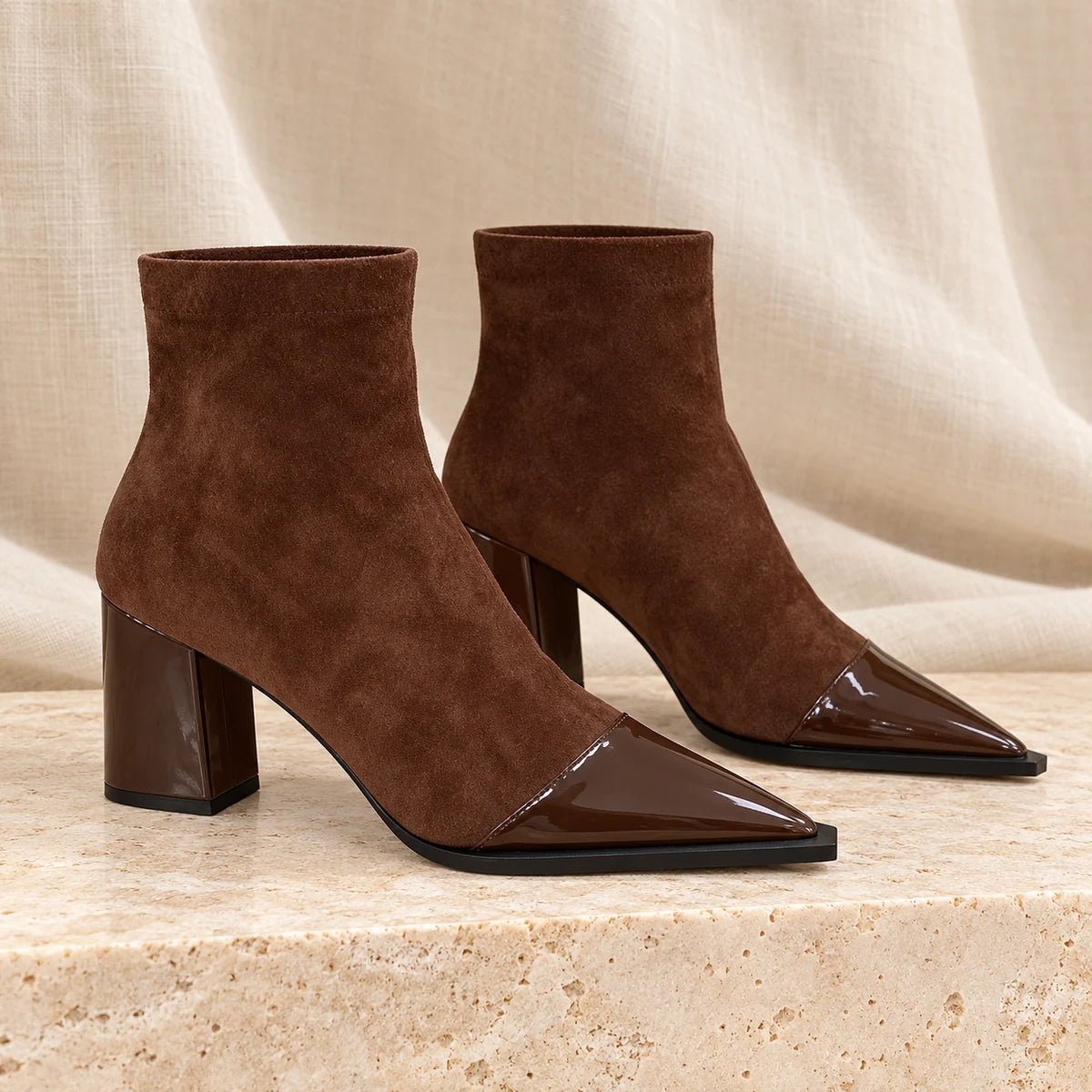 Valentina Boots Brown side